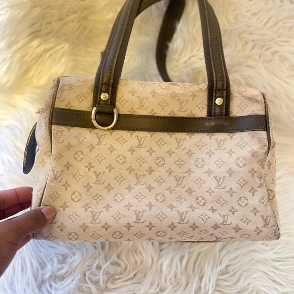 Louis Vuitton - Josephine PM Brown Monogram Mini lin - Picture 6 of 12